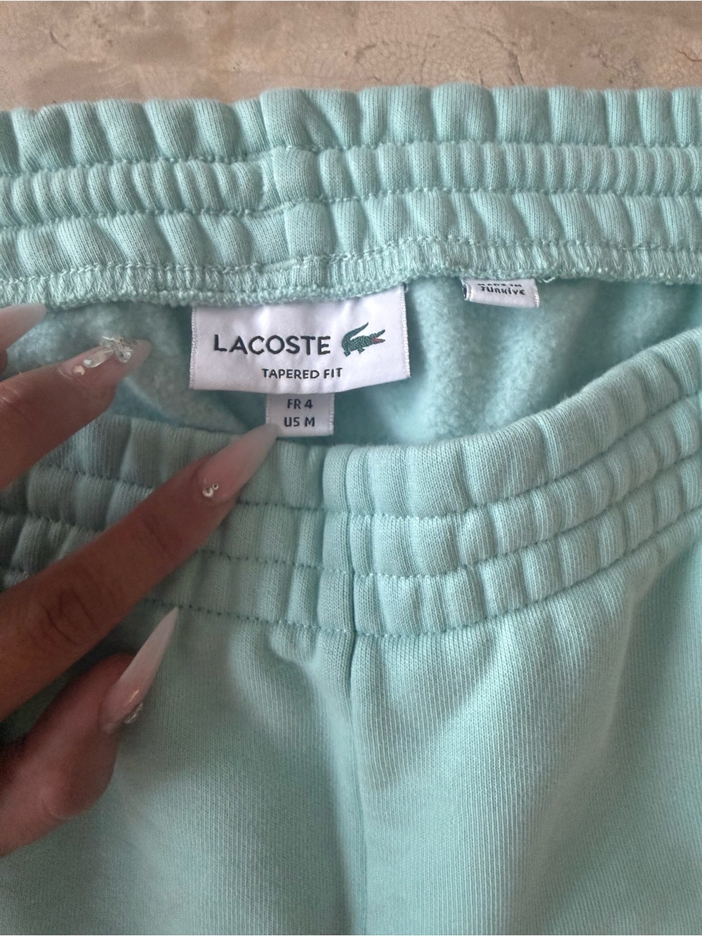 Lacoste Mint Green Mens tracksuit - Picture 5 of 7